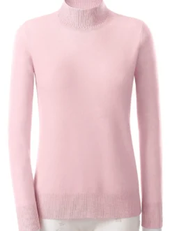 Stehkragenpullover aus reinem Kaschmir