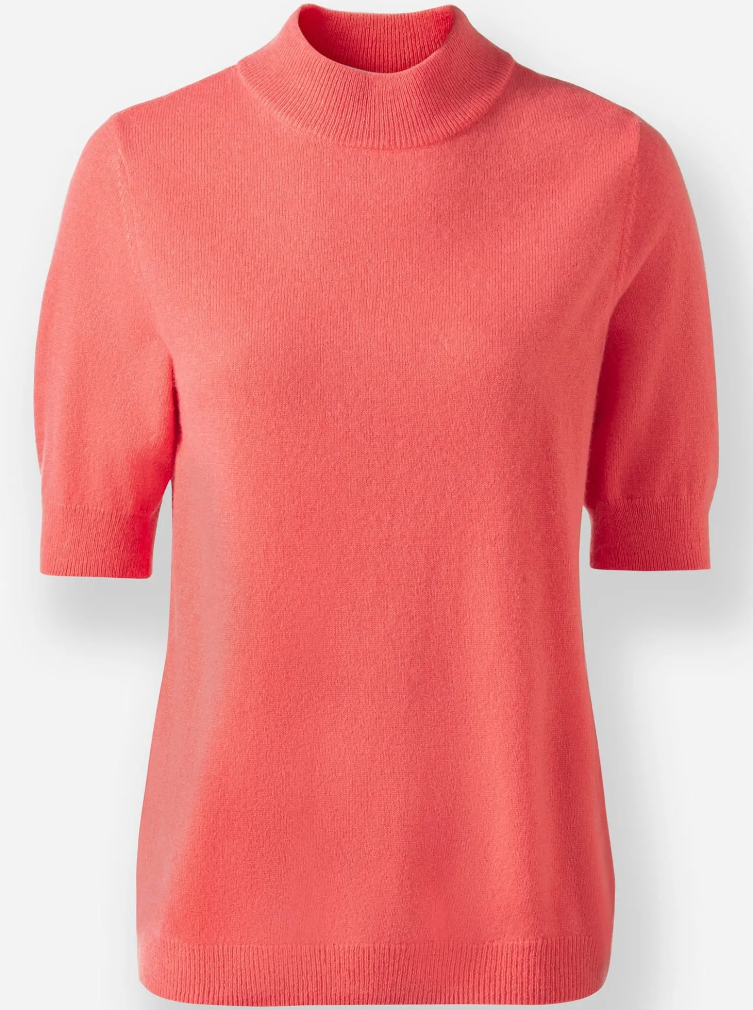 Stehkragenpullover aus reinem Kaschmir