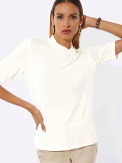 Stehkragenshirt