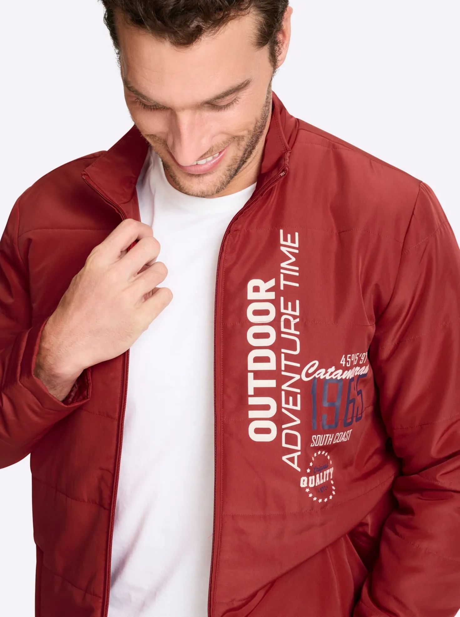 Steppjacke für normale Wintertemperaturen