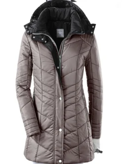 Steppjacke in Microfaser-Qualität, pflegeleicht