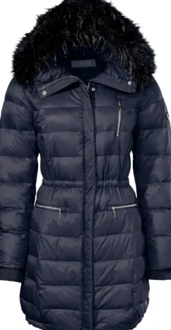 Steppjacke mit abnehmbarer Kapuze