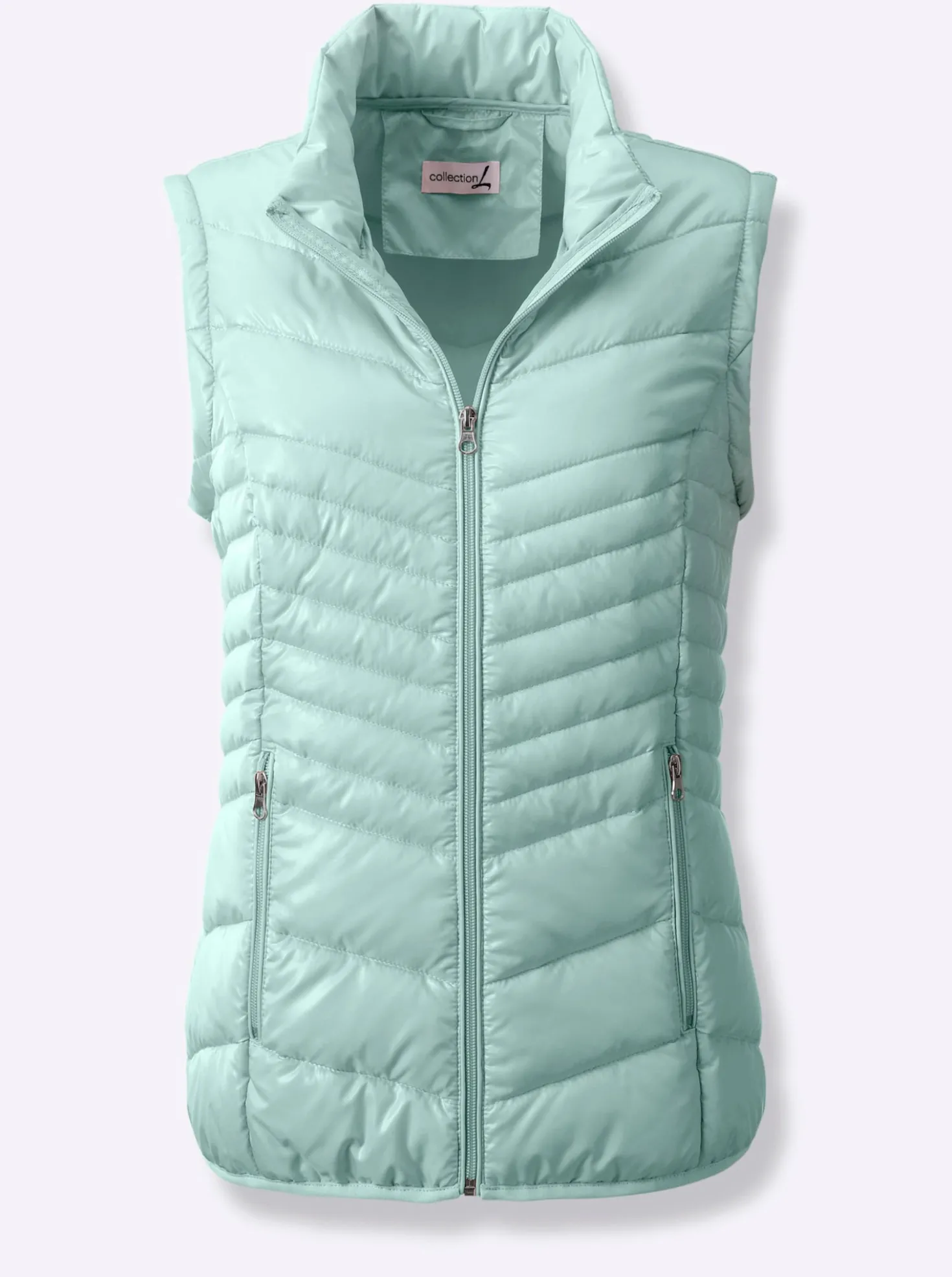 Steppjacke mit abzippbaren Ärmeln