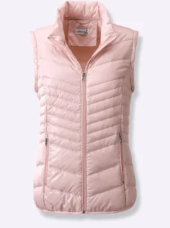 Steppjacke mit abzippbaren Ärmeln