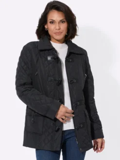 Steppjacke mit aufgesetzten Pattentaschen