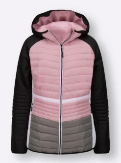 Steppjacke mit elastischen Abschlüssen