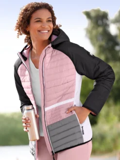Steppjacke mit elastischen Abschlüssen