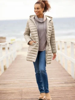 Steppjacke mit herausnehmbarem Einsatz