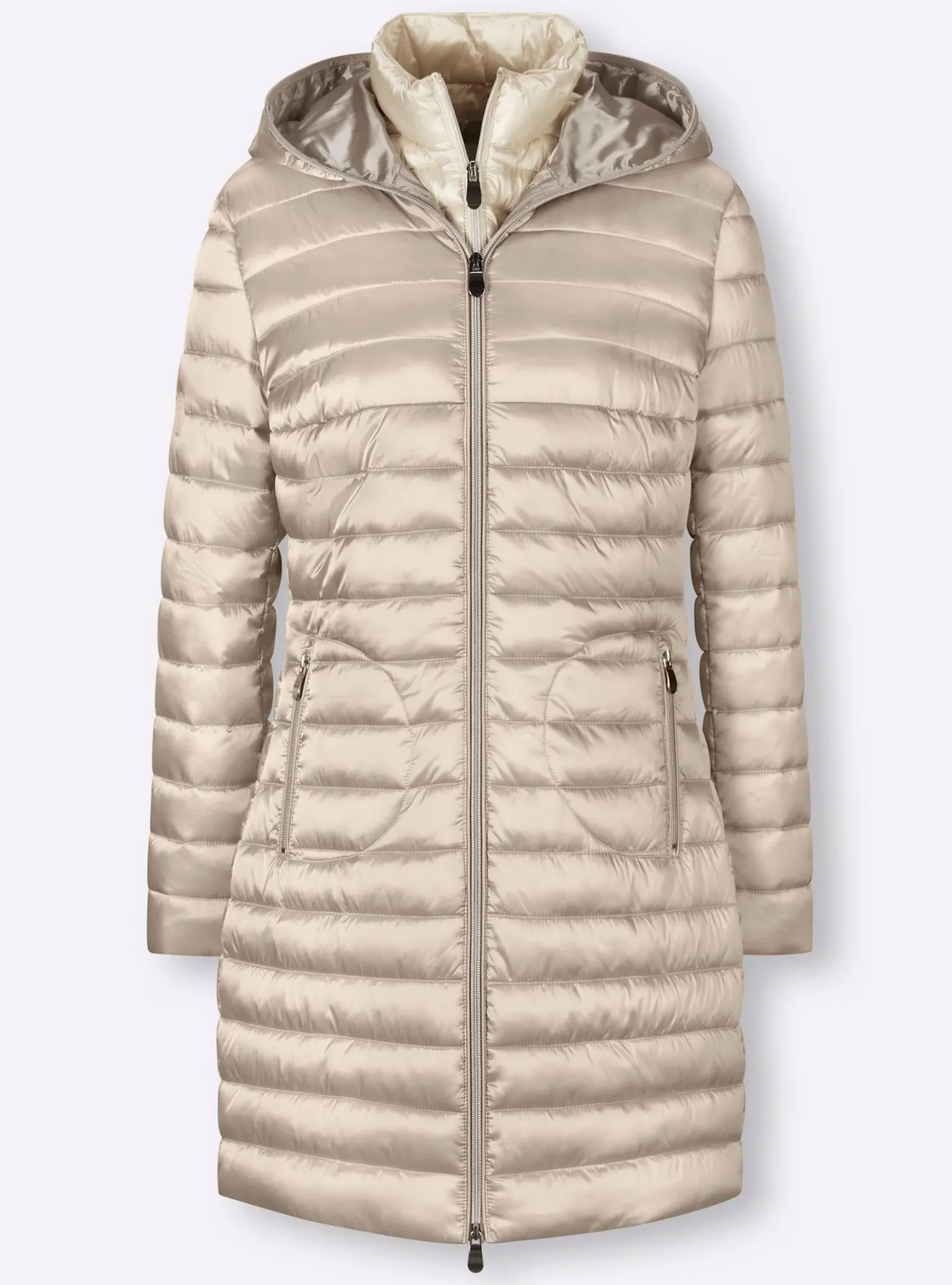 Steppjacke mit herausnehmbarem Einsatz