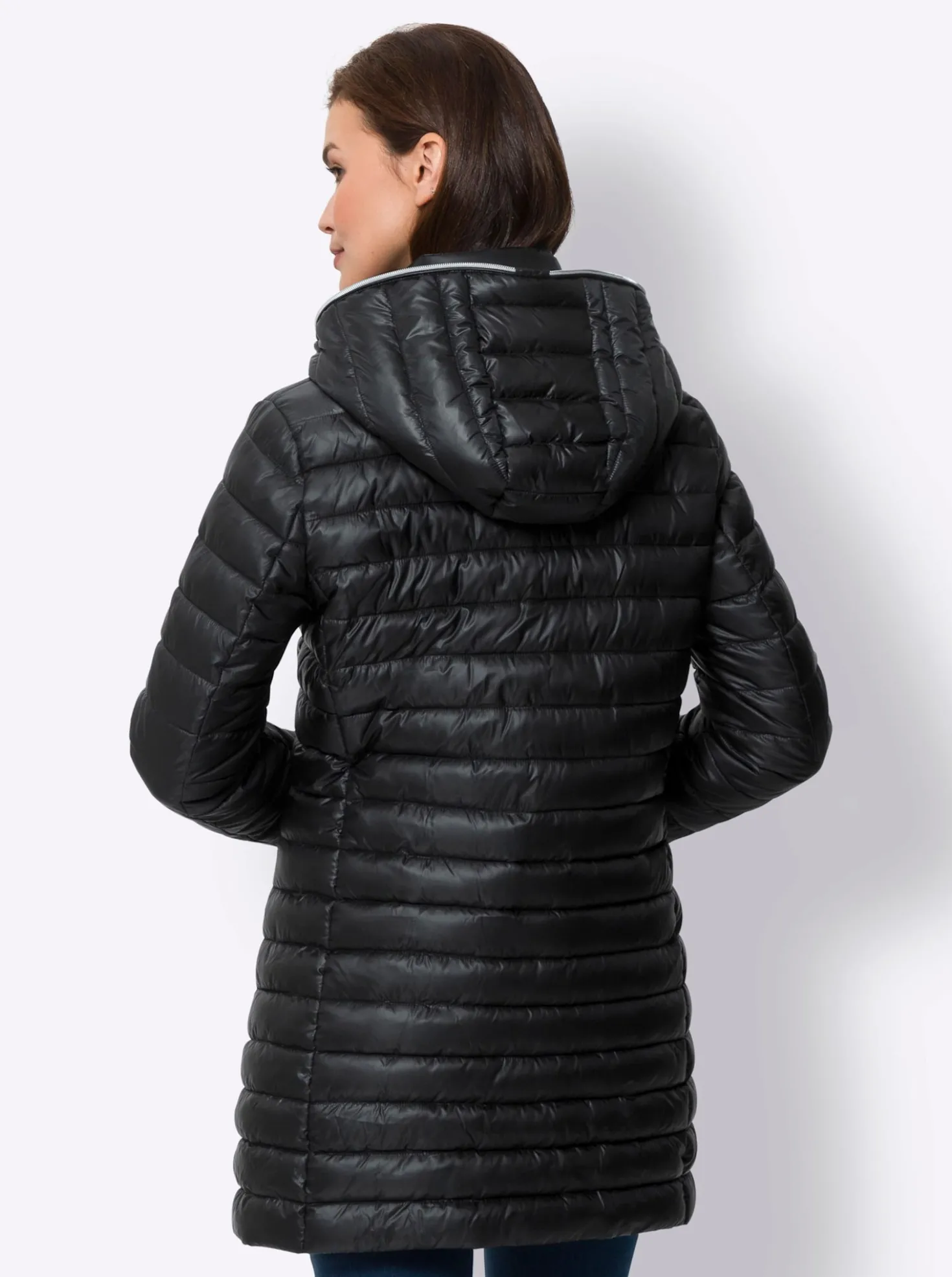 Steppjacke mit herausnehmbarem Einsatz