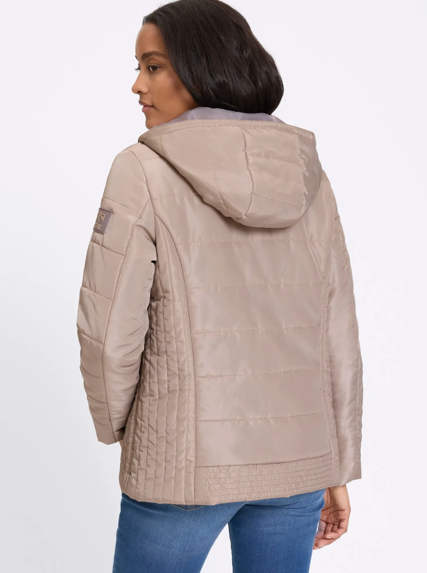 Steppjacke mit Kapuze