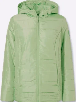 Steppjacke mit Kapuze