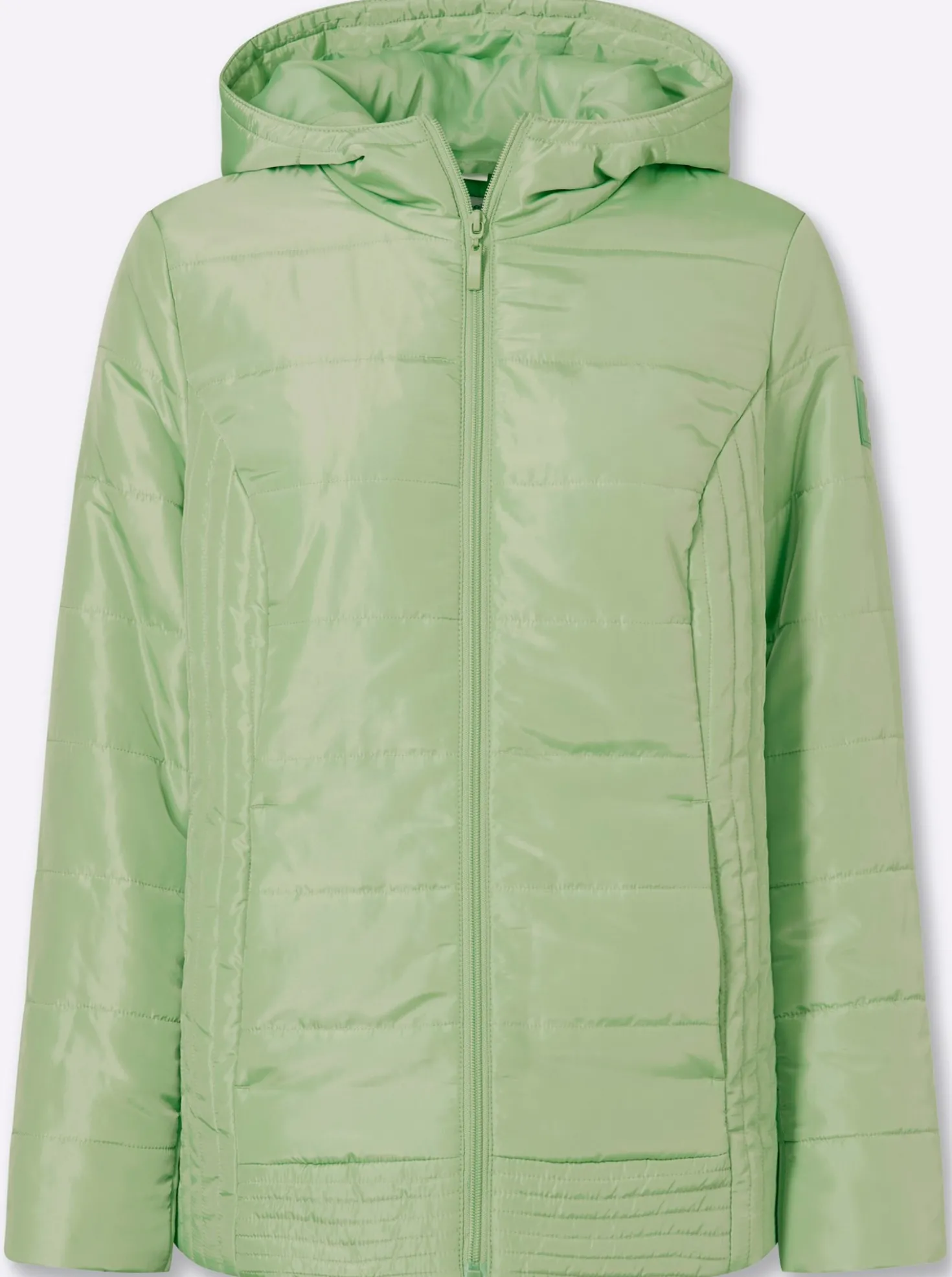 Steppjacke mit Kapuze