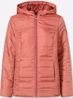 Steppjacke mit Kapuze