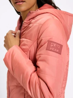 Steppjacke mit Kapuze