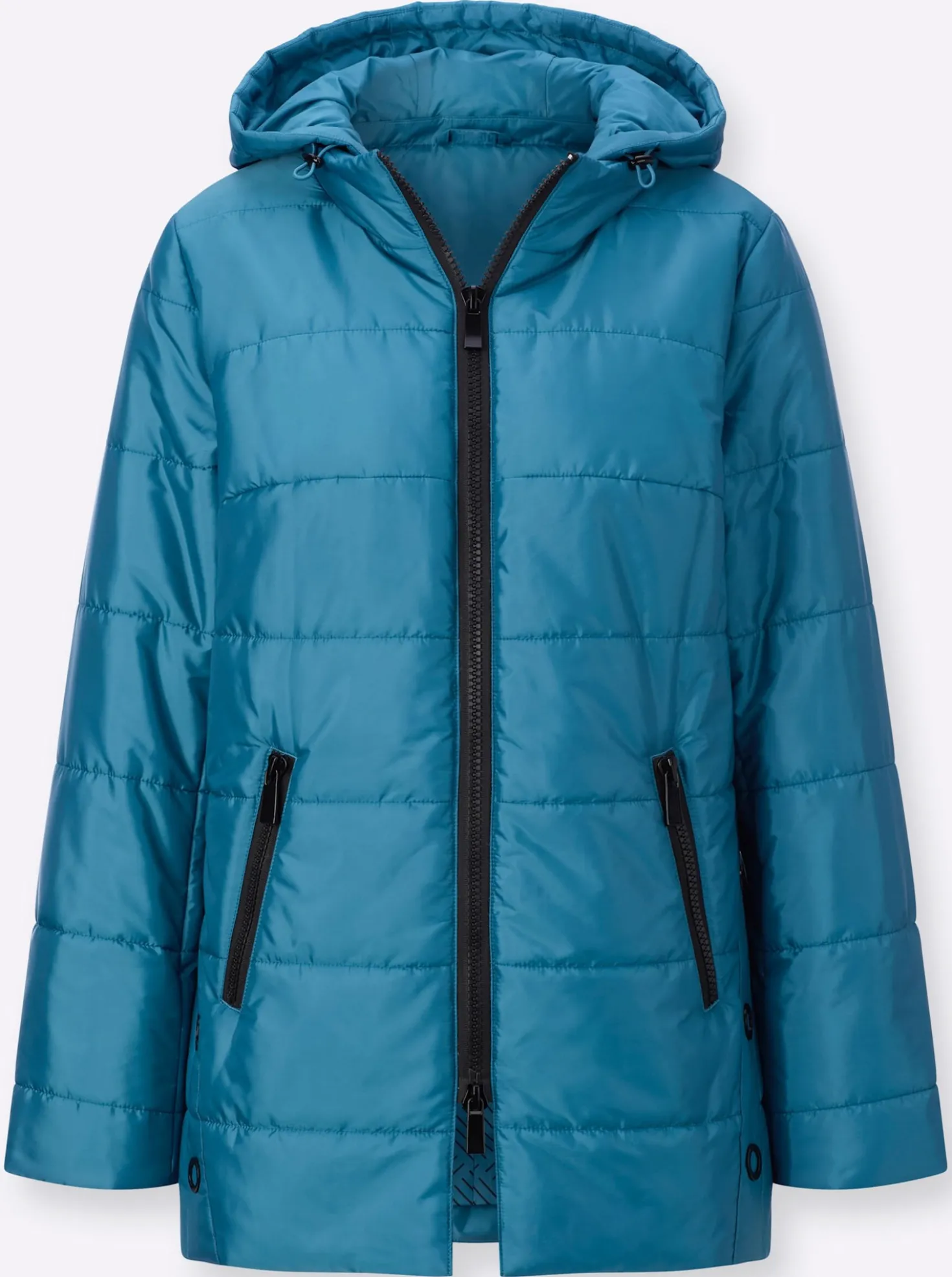 Steppjacke mit knöpfbarer Innentasche