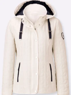 Steppjacke mit Reißverschluss-Taschen