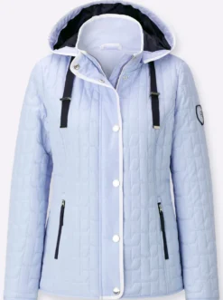 Steppjacke mit Reißverschluss-Taschen