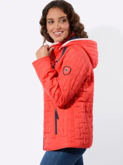 Steppjacke mit Reißverschluss-Taschen