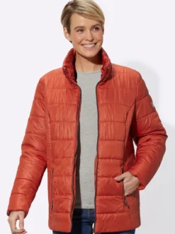 Steppjacke mit seitlicher Längs-Steppung