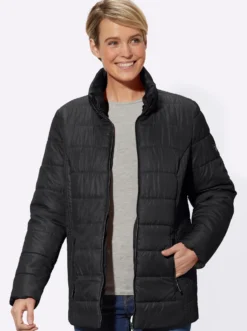 Steppjacke mit seitlicher Längs-Steppung