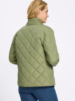 Steppjacke mit Stehkragen