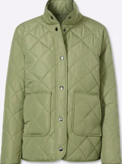 Steppjacke mit Stehkragen