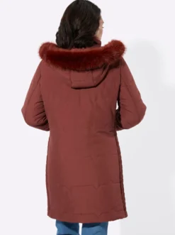 Steppjacke mit Teddy-Fleece-Futter