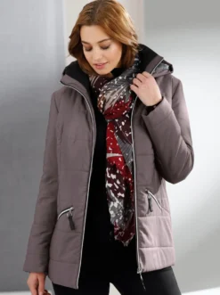 Steppjacke mit Wattierung, wärmend