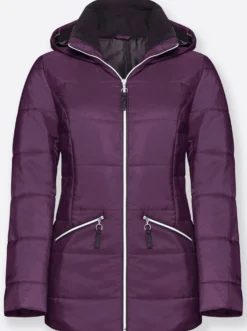 Steppjacke mit Wattierung, wärmend