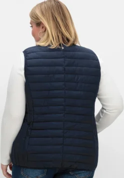 Steppweste mit 2-Wege-Zipper
