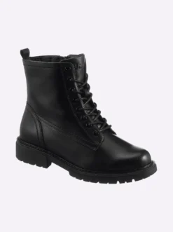 Stiefelette aus Echtleder
