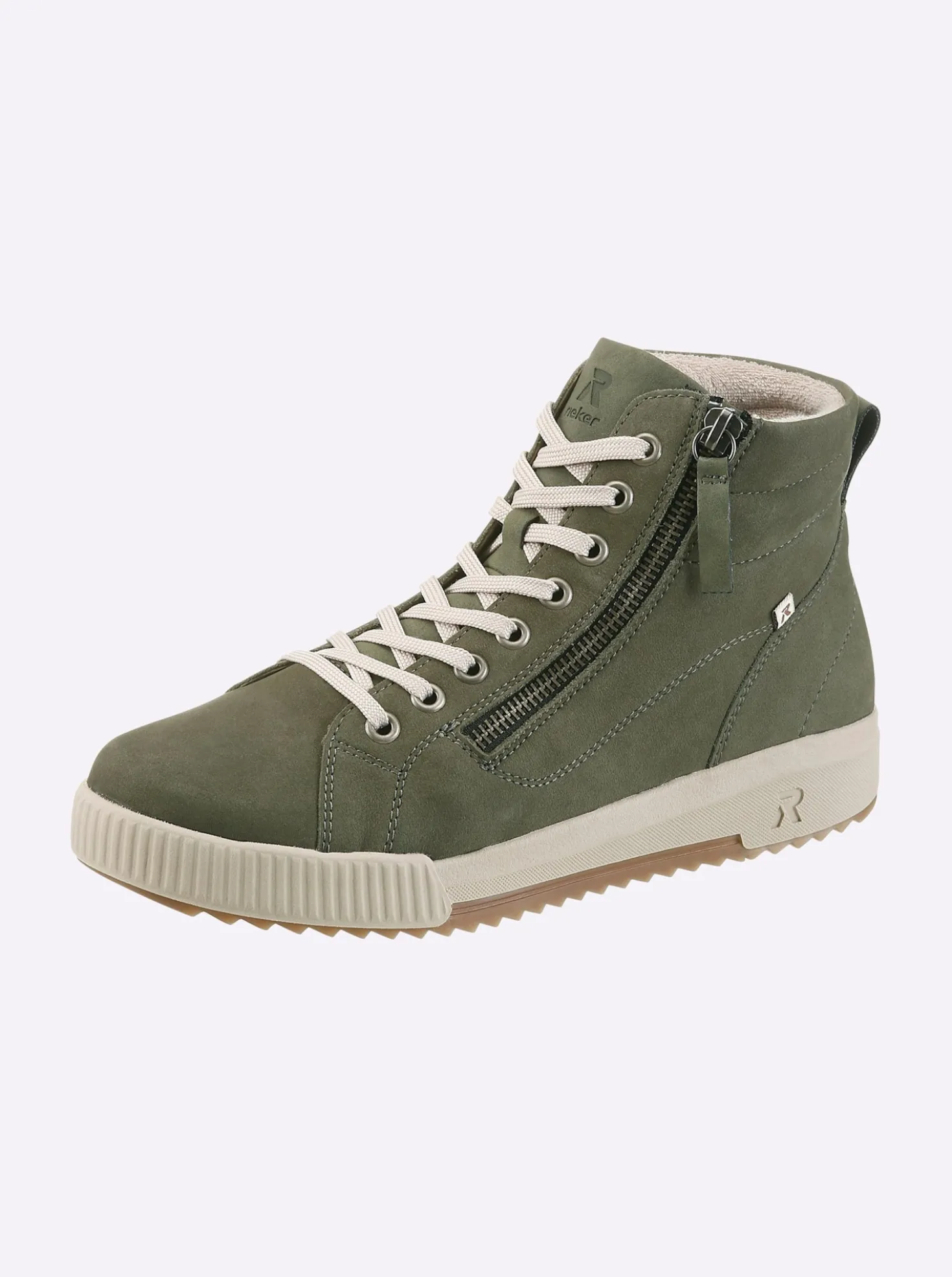 Stiefelette aus Glattleder