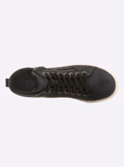 Stiefelette aus Glattleder