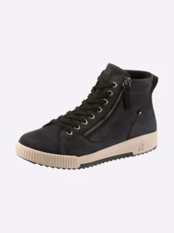 Stiefelette aus Glattleder
