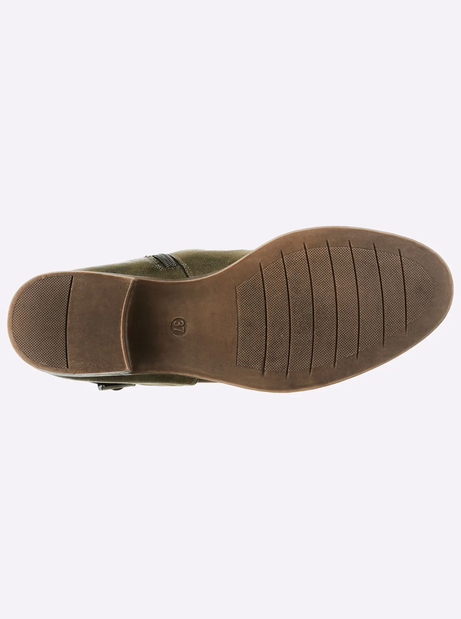 Stiefelette in Leder-Optik