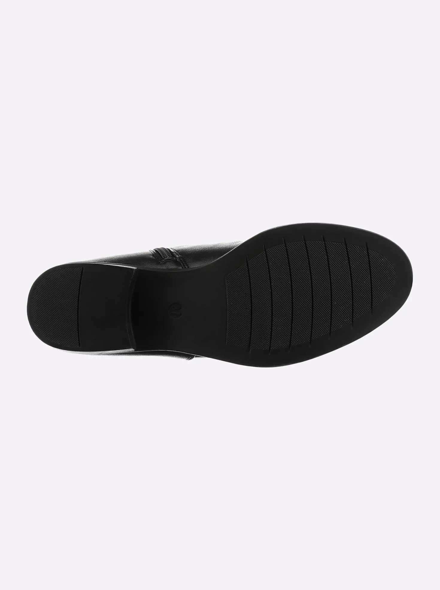 Stiefelette in Leder-Optik