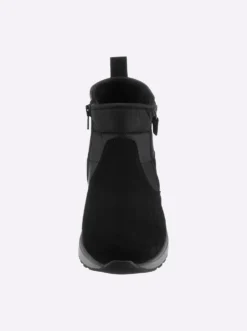 Stiefelette mit Doppel-Reißverschluss