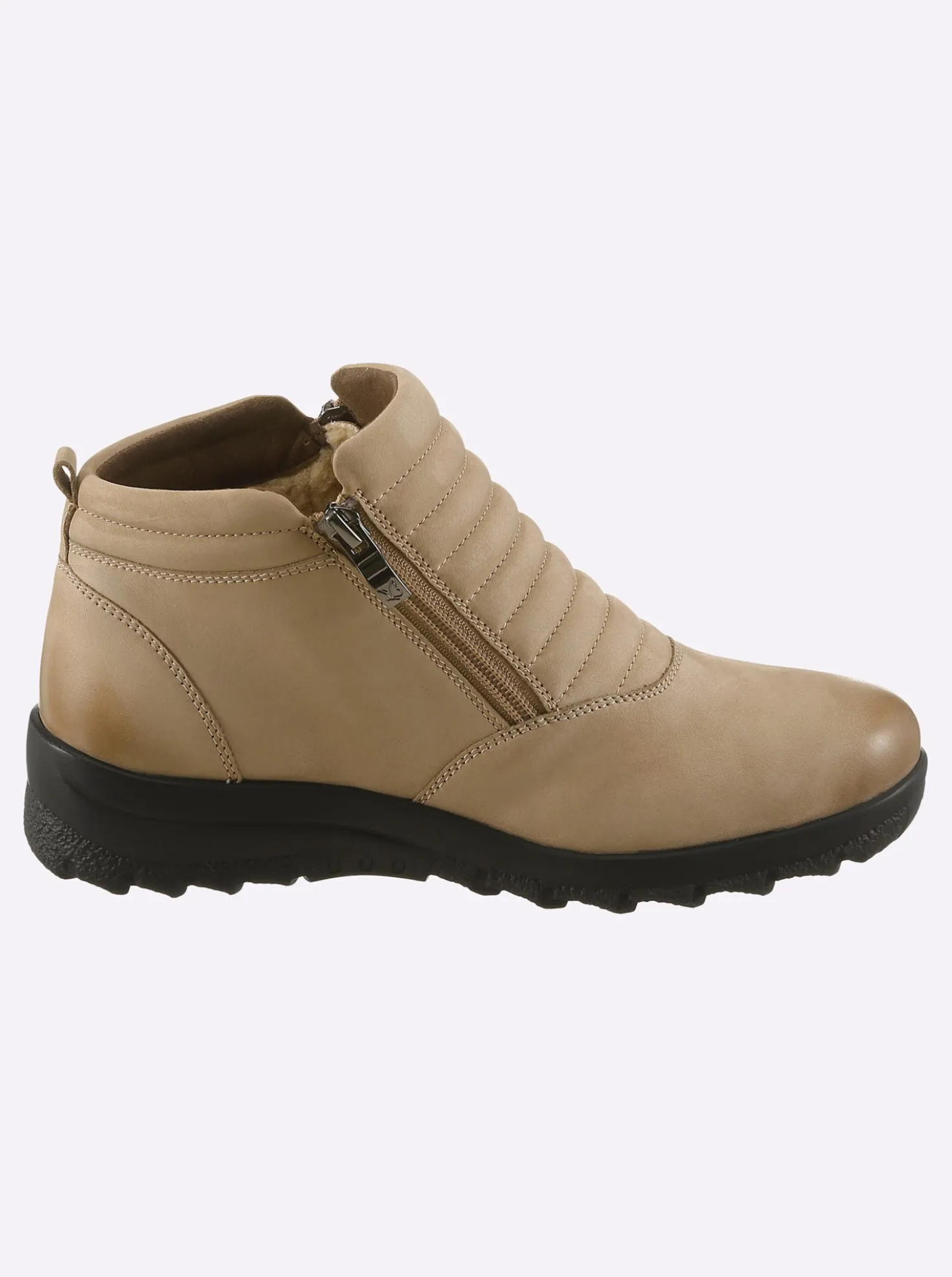 Stiefelette mit Futter