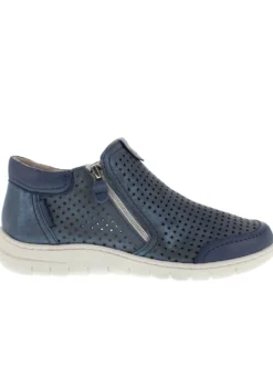 Stiefelette mit Glanz-Effekt