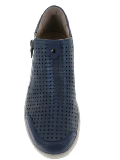 Stiefelette mit Glanz-Effekt