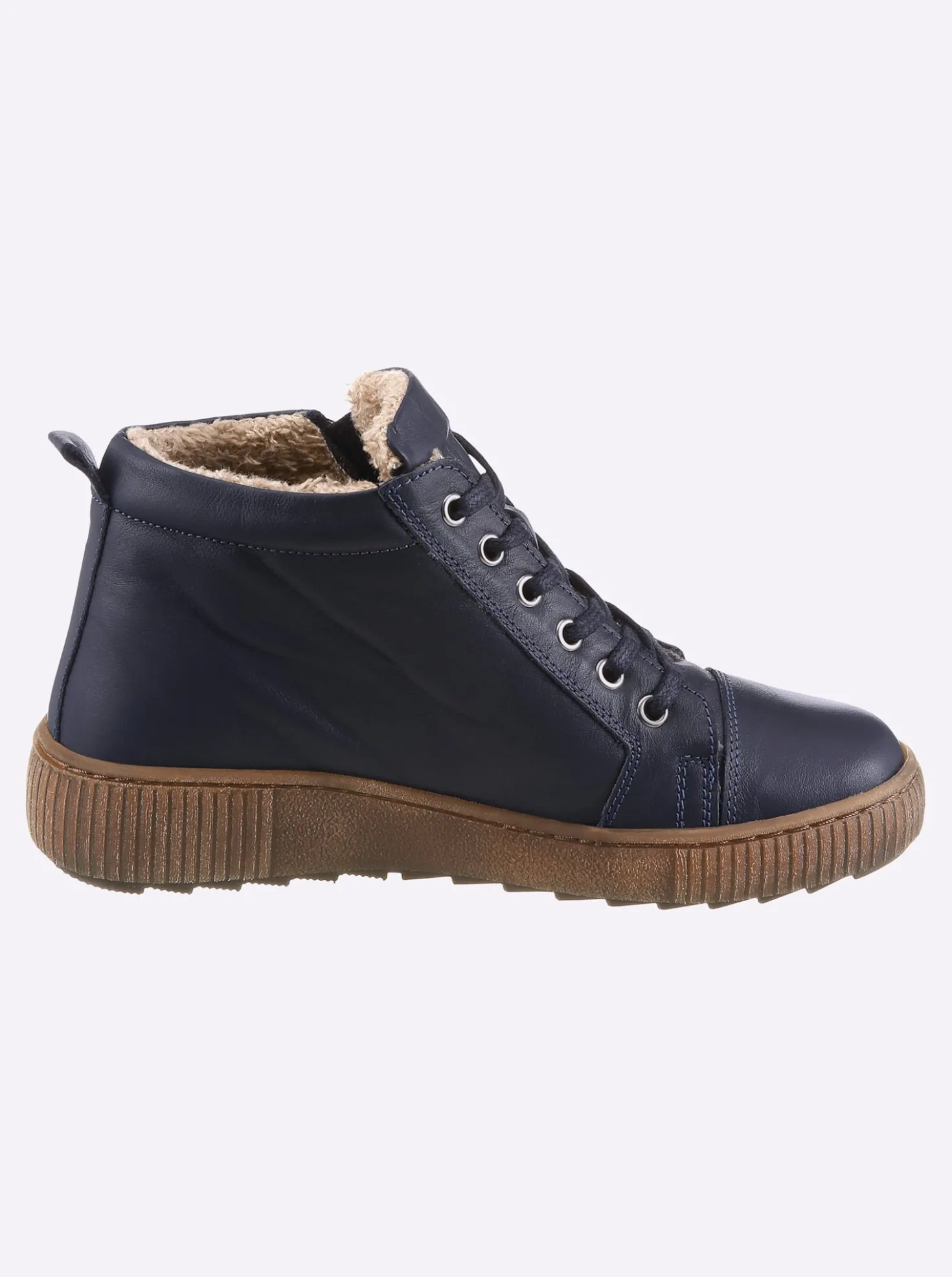 Stiefelette mit Innenfutter