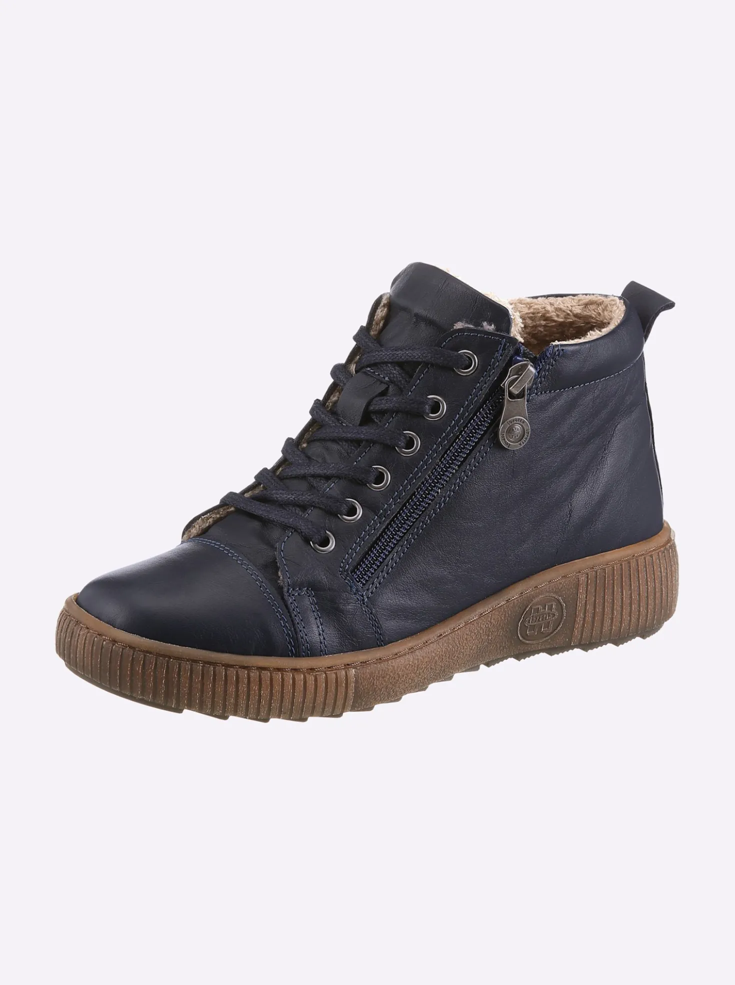 Stiefelette mit Innenfutter