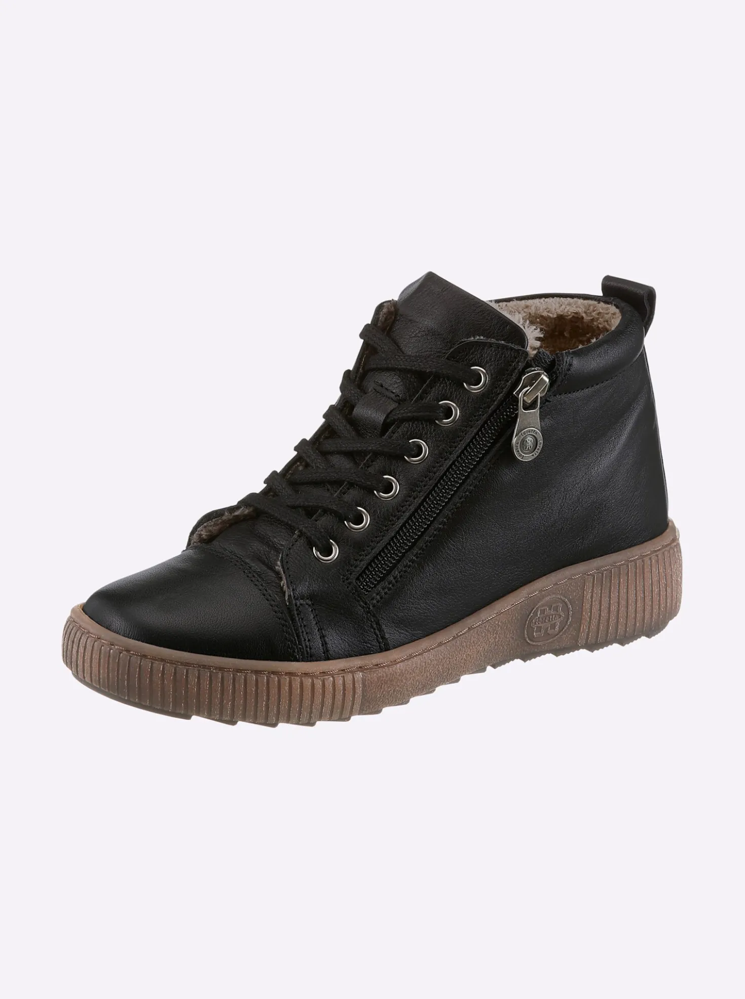 Stiefelette mit Innenfutter