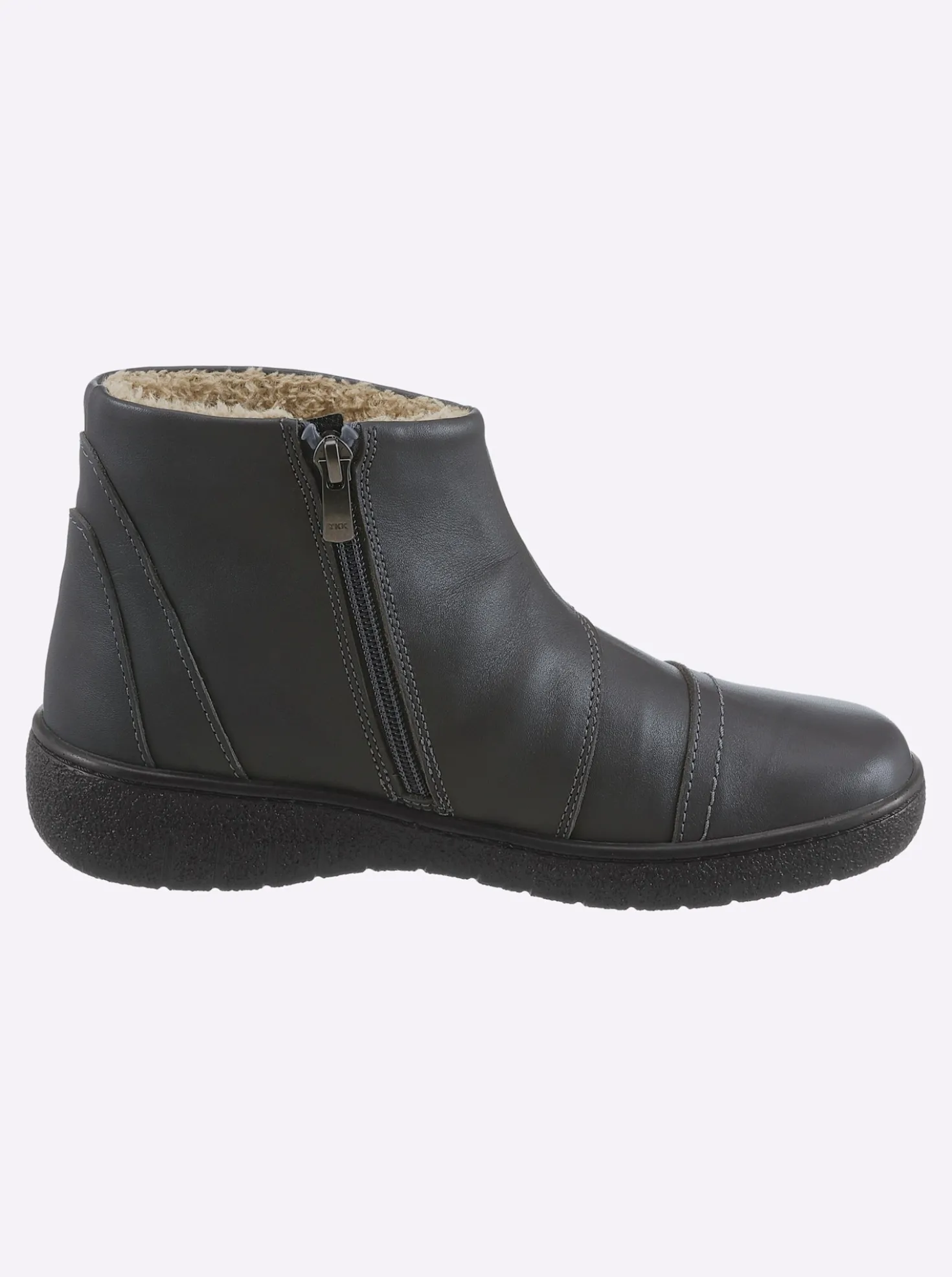 Stiefelette mit Innenfutter