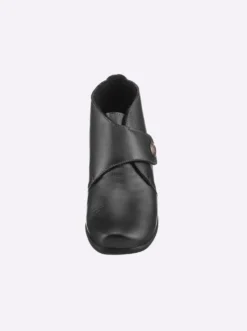 Stiefelette mit Klettverschluss