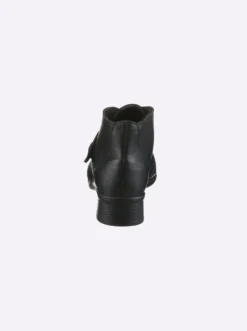 Stiefelette mit Klettverschluss