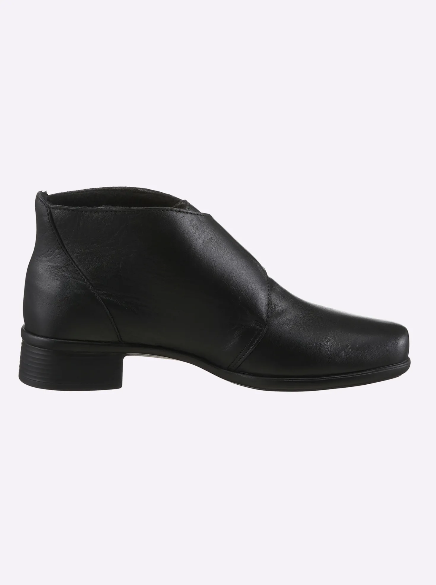 Stiefelette mit Klettverschluss