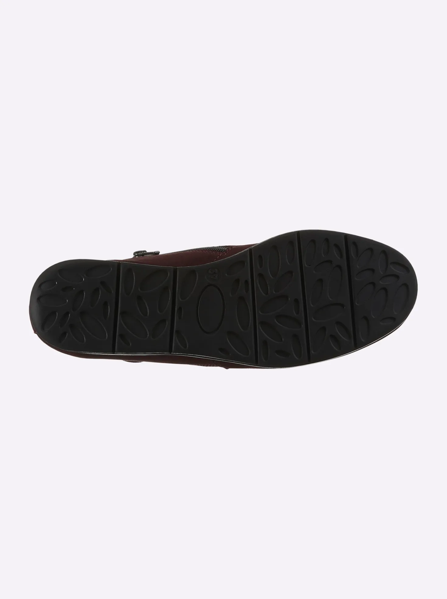 Stiefelette mit Nubukleder
