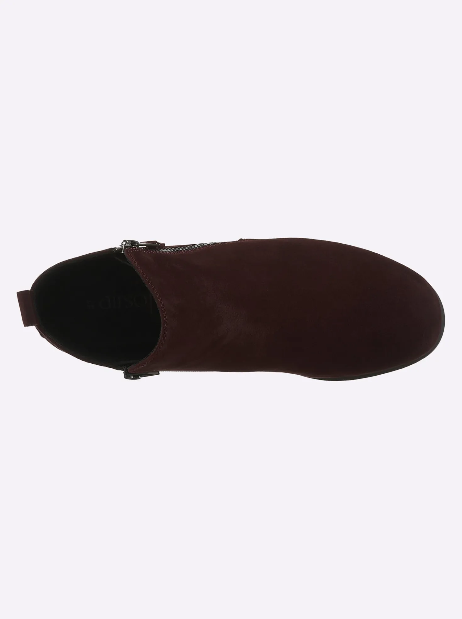Stiefelette mit Nubukleder